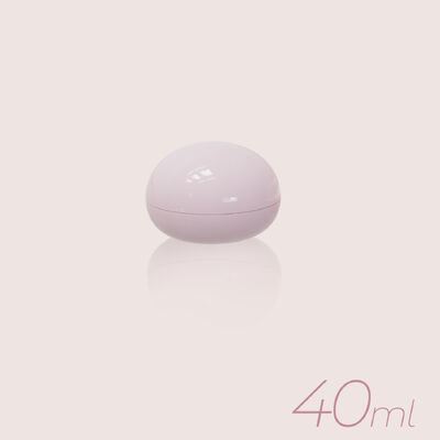 40ml 둥근 PP/PCR 화장품 용기 - 크림과 로션을위한 내구성 플라스틱 화장품 용기